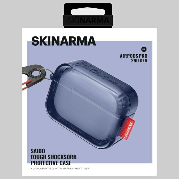 Image du produit Skinarma Etui Saido to AirPods Pro 2 dark blue (Sac pour écouteurs)