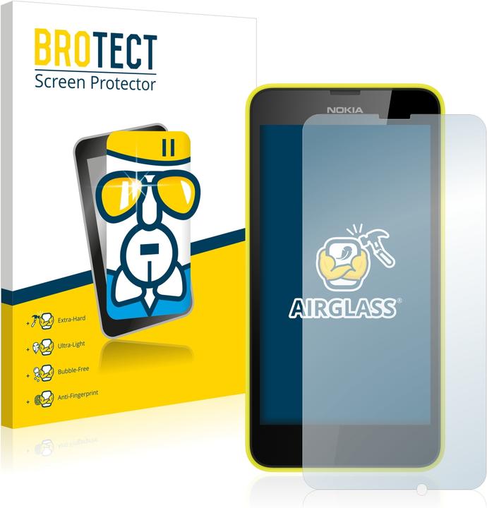 Actual product image BROTECT AirGlass Premium (1 pcs., Nokia Lumia 635)