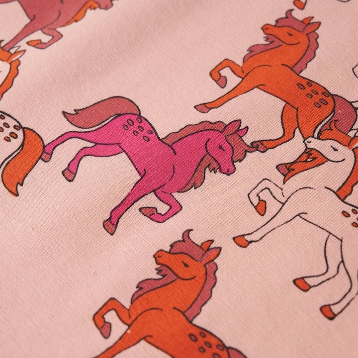 Image du produit VidaXL Pyjama enfant manches longues rose clair 104,Matériau : 95 (104)