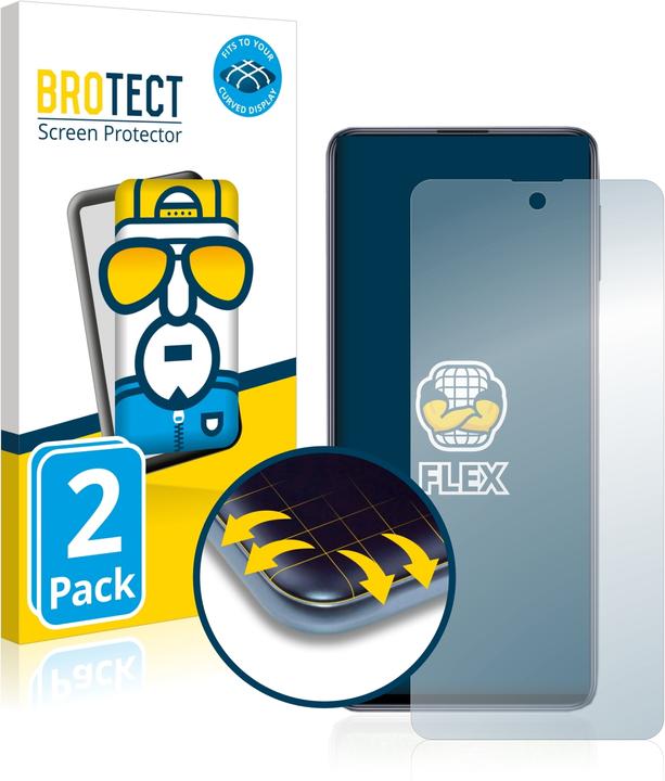 Actual product image BROTECT Full-Cover Protector (2 Piece, Samsung Galaxy M31s)