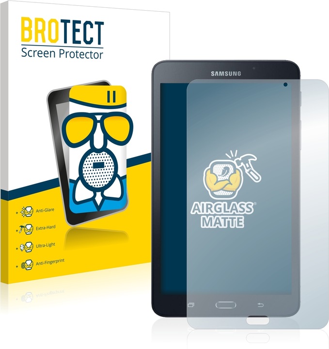 Productafbeelding BROTECT AirGlass Matte kogelwerende glasfolie (1 Stuk, Galaxy Tab A6 7.0)