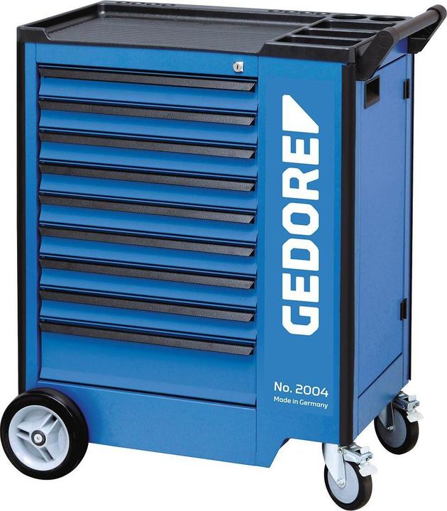 Actual product image Gedore 1500 ES-03-2004 Tool assortment in tool trolley (325 x)