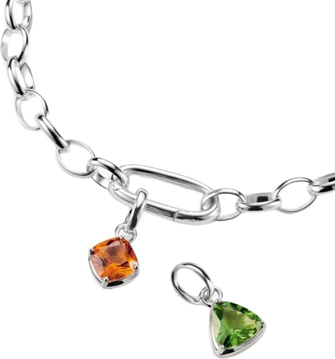 Produktbild Thomas Sabo Silber Charm Anhänger Geburtsstein Oktober Connect (Silber 925)