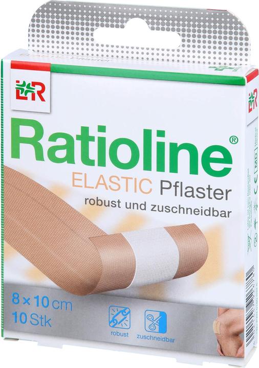 Actual product image Lohmann & Rauscher Ratioline elastic Wundschnellverband 4cmx1m, 1 St VER (1x)