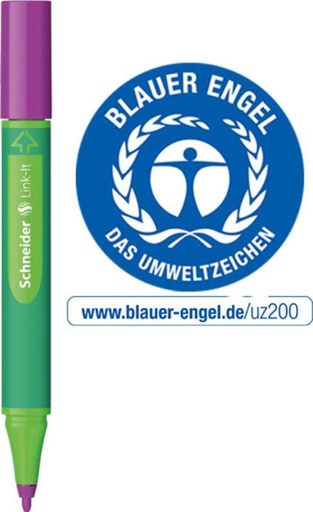 Productafbeelding Schneider Vezelstiften - Link-It - rood-paars (1x)