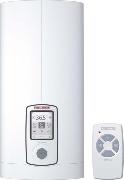 Stiebel Eltron DHE Connect 18/21/24 kW Fully electric instantaneous water heater always accurate to the degree