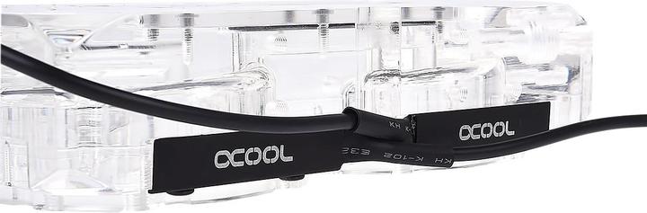 Actual product image Alphacool Ice Sheet D5 Dual Acrylic Attachment