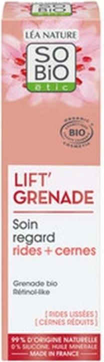 So’Bio étic Sobio Etic Eye Care For Wrinkles And Dark Circles Lift Pomegranate Eye Treatment - 15 Ml (Augenpflege Serum, 15 ml, Tag)