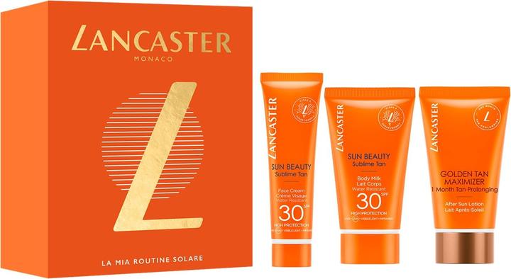 Lancaster My Sun Routine Trio SPF 30 Gift Set (Sonnencreme, Sonnenmilch, SPF 30, 50 ml)