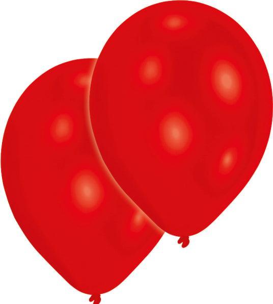 Unique Megapack Dunkelrote Luftballons (50 x)
