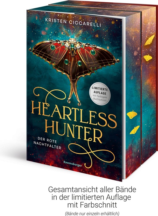 Immagine prodotto Ravensburger Heartless Hunter. Der rote Nachtfalter, Band 1 (Tedesco, Kristen Ciccarelli, 2025)