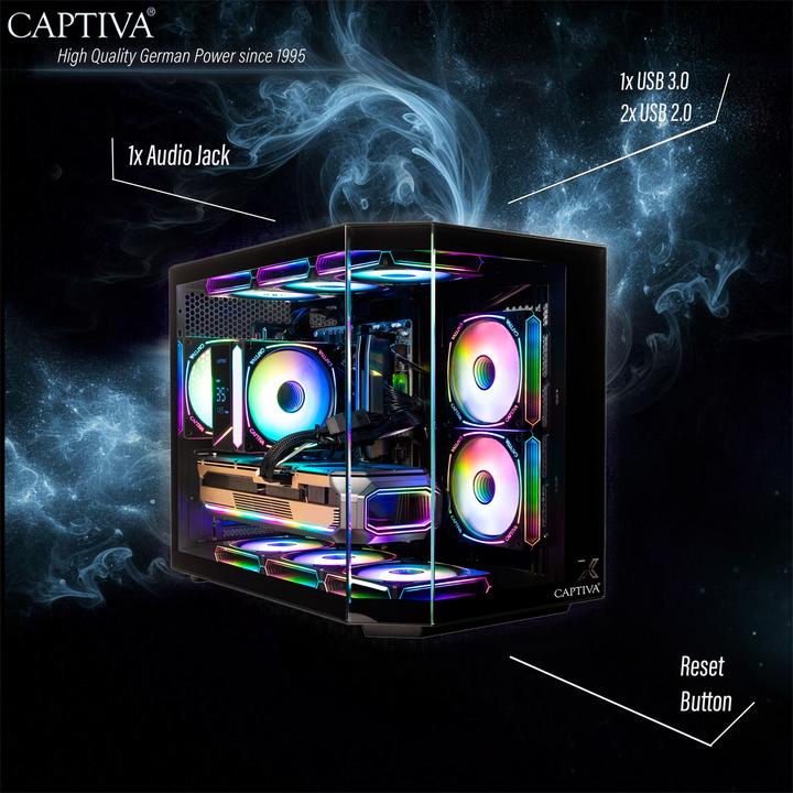 Produktbild Captiva Advanced I92-512 (1000 GB, 32 GB, Intel Core i5-14400F, GeForce RTX 5060)