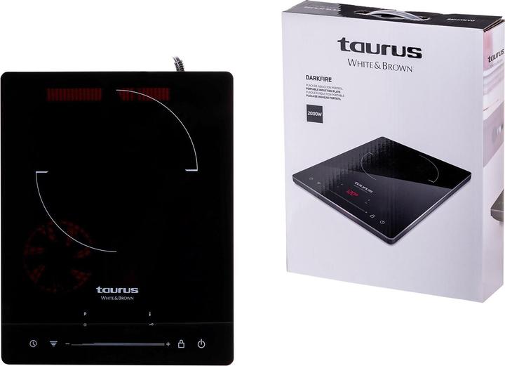 Immagine prodotto Taurus RECHAUD INDUCTION WHITE&BROWN DARKFIRE 974670000