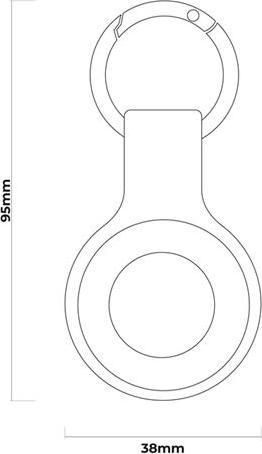 Produktbild Mobile Origin AirTag KeyChain green