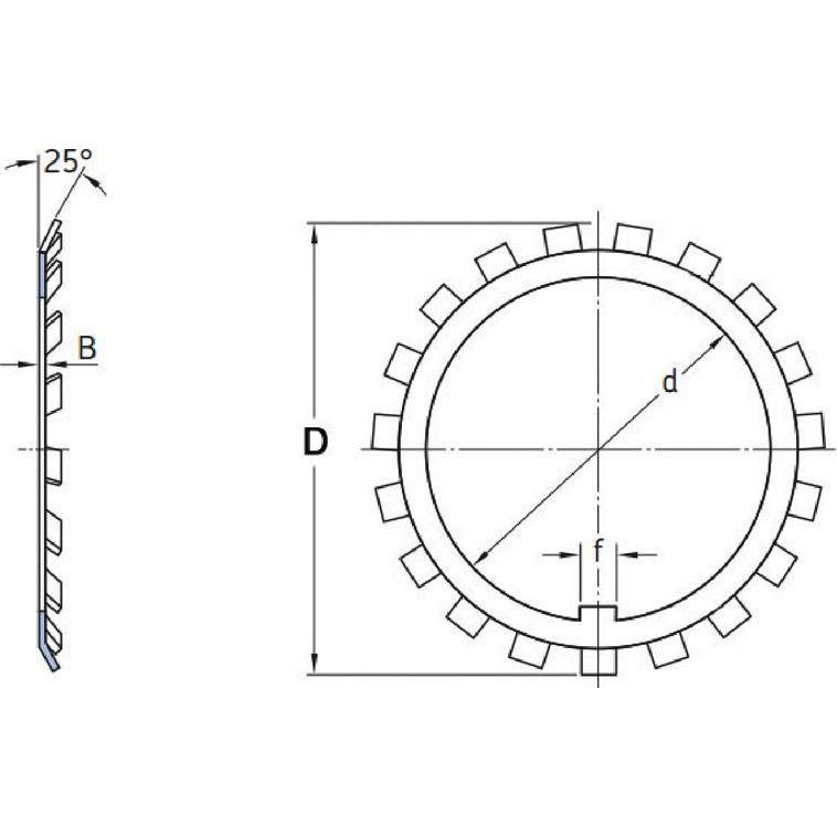 Thumbnail - SKF, Kugellager, Sicherungsblech zu Spannhülsen