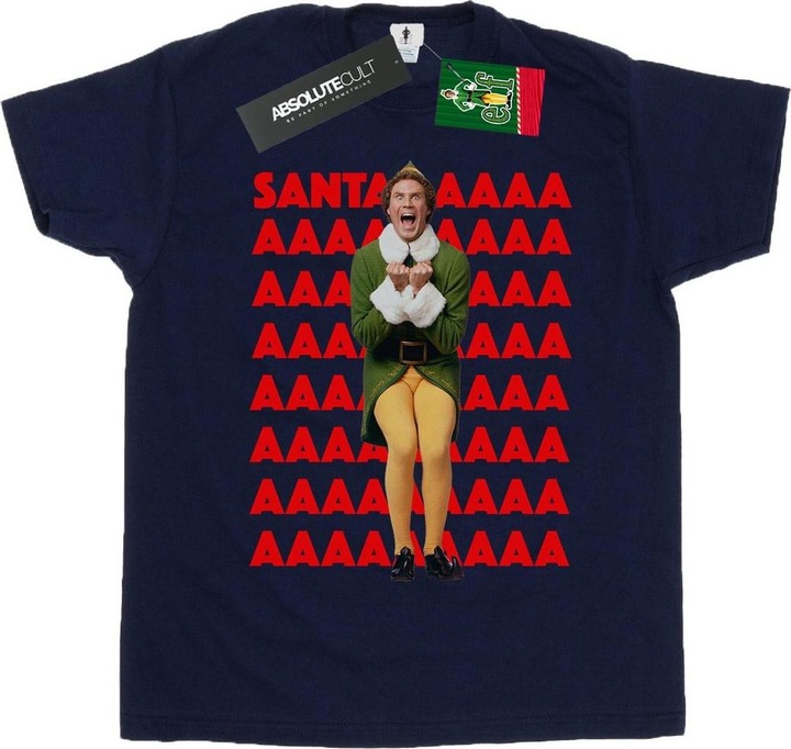 Produktbild Elf Buddy Santa Scream TShirt (S)