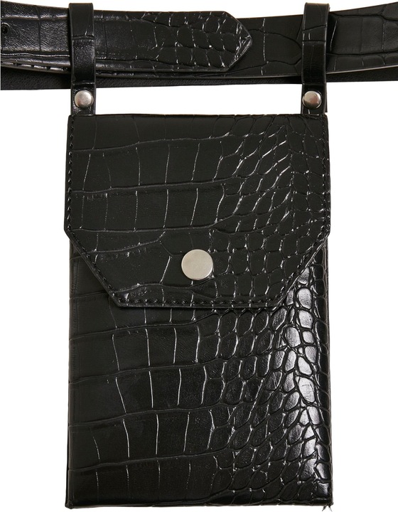 Produktbild Urban Classics Croco Synthetic Leather Belt With Pouch (L)