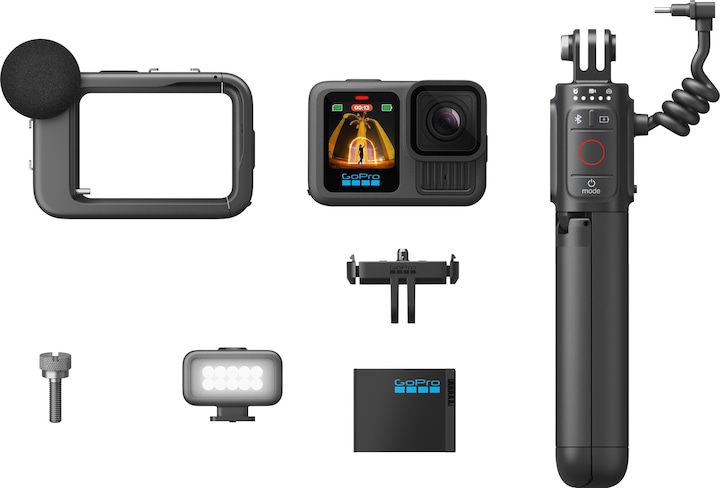 Produktbild GoPro HERO13 Black Creator Edition (inkl. 128 GB MicroSDXC-Karte) (60p, Bluetooth, WLAN)