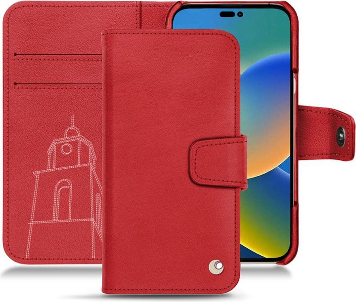 Produktbild Noreve Lederschutzhülle Wallet (Apple iPhone 14)