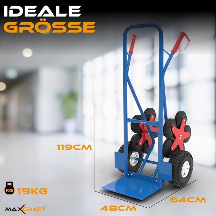 Image du produit Maxcraft Treppensackkarre (200 kg)