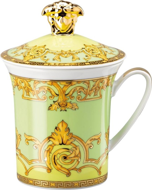 Actual product image Versace Green Floralia - Mug with lid / 30 years (350 ml, 1 x)