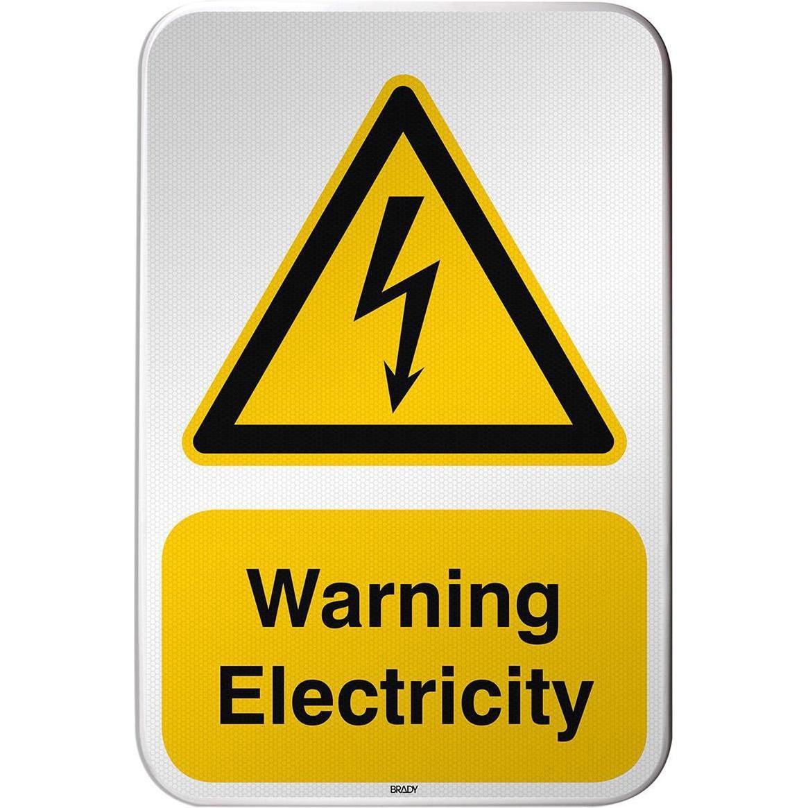 Brady, Sicherheitskennzeichnung, ISO Safety Sign - Warning