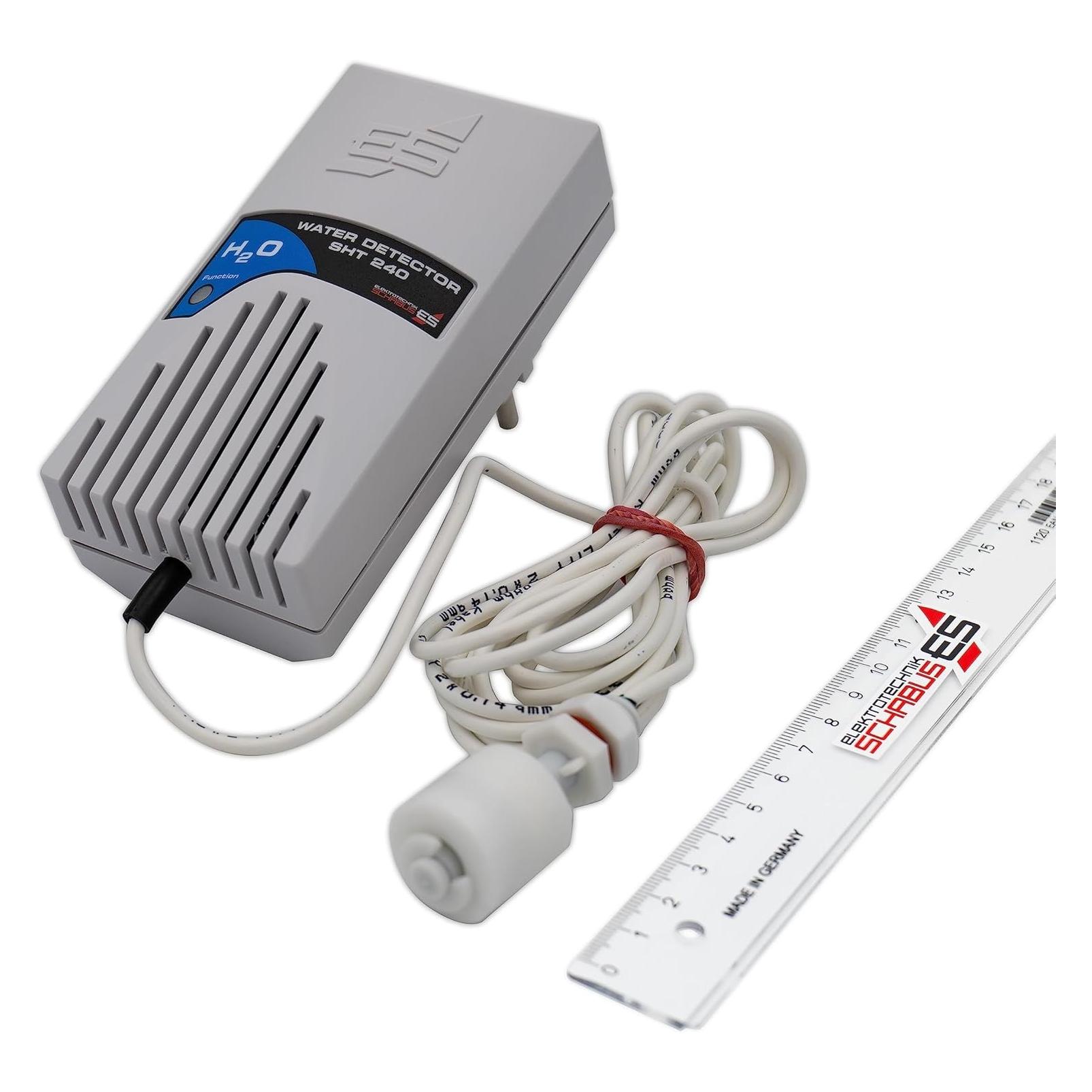 Schabus, Gevarenindicator, 300241 Waterdetector Met Externe Sensor, Op Netvoeding