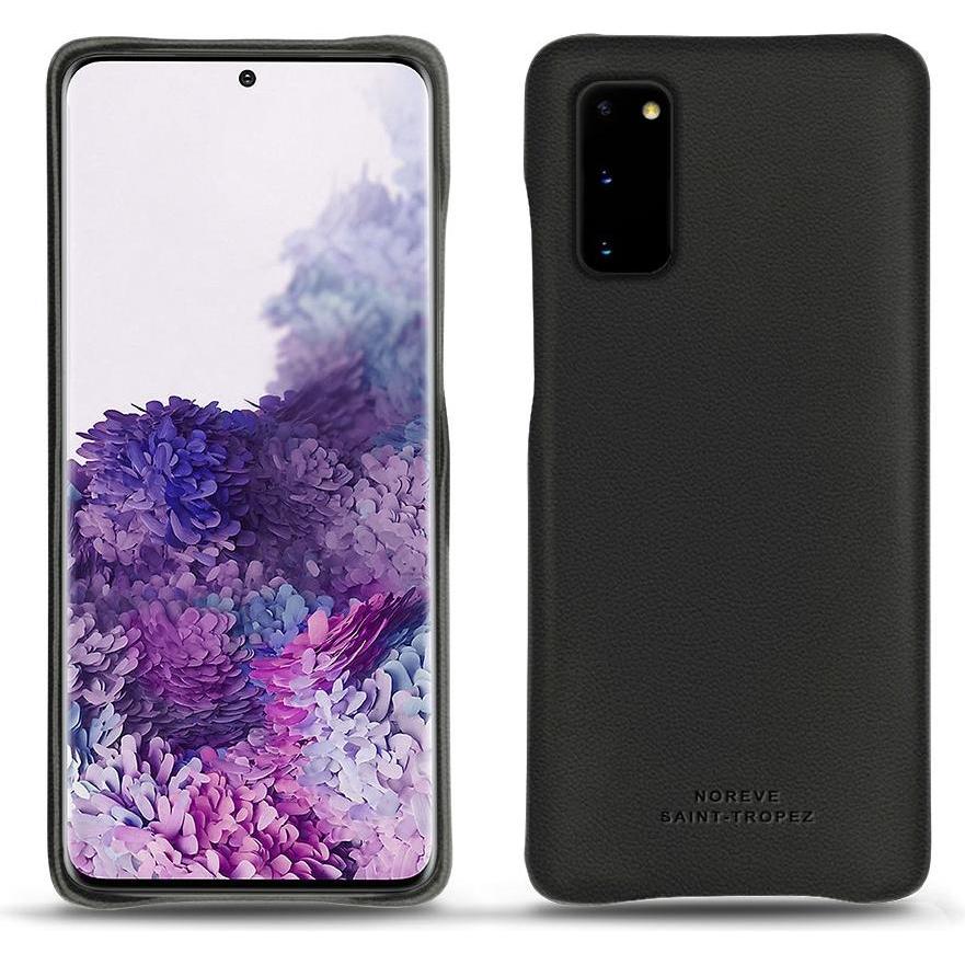 Thumbnail - Noreve Lederschutzhülle (Samsung Galaxy S20), Smartphone Hülle, Schwarz