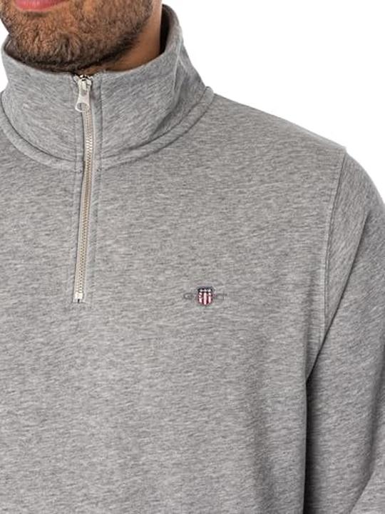 Immagine prodotto GANT Felpa Regular Shield con mezza zip (M)