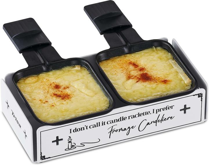 Produktbild Trisa Teelicht-Raclette Journey Deluxe Weiss