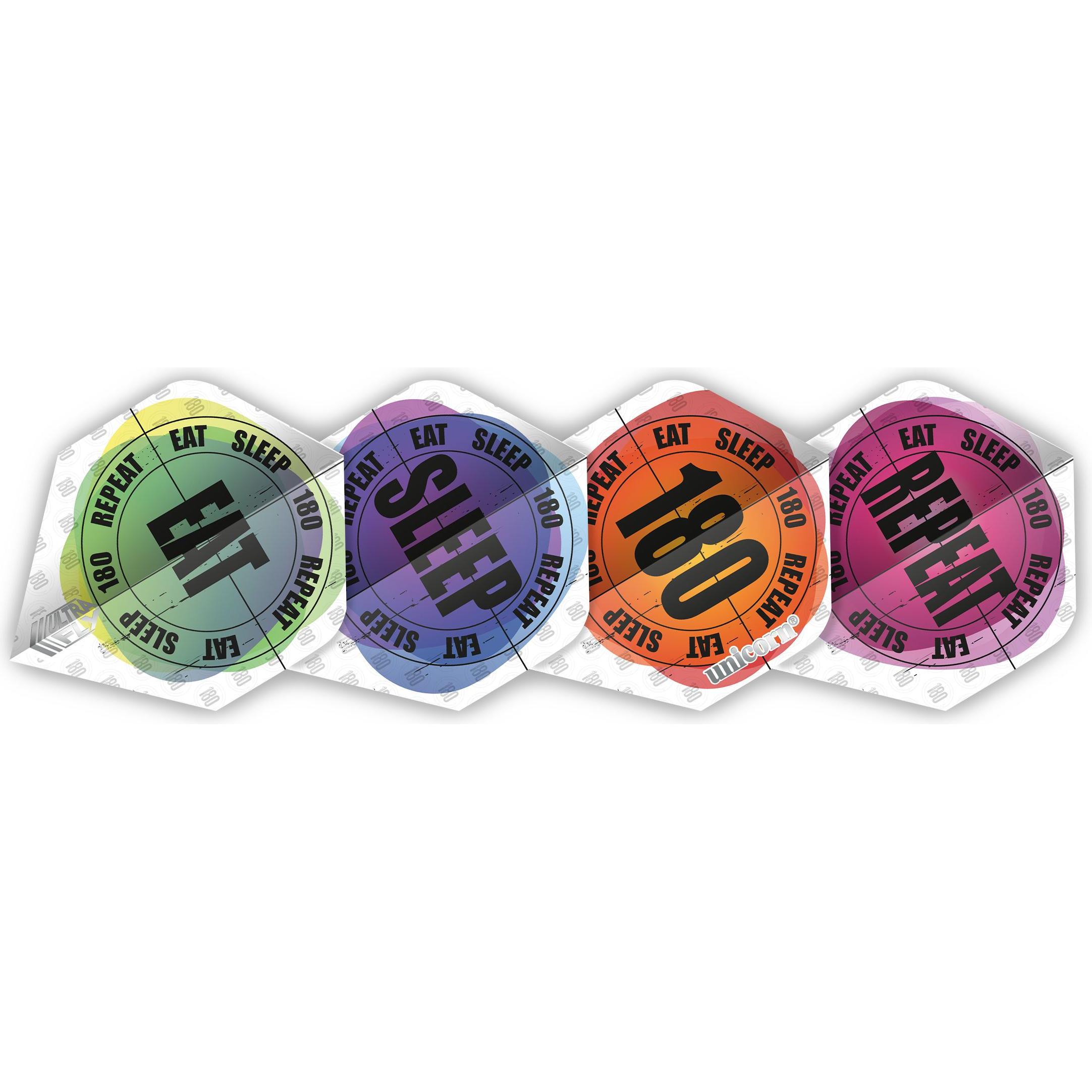 Unicorn Ultra Fly 100 Slang Polyester Flights 12 Satz