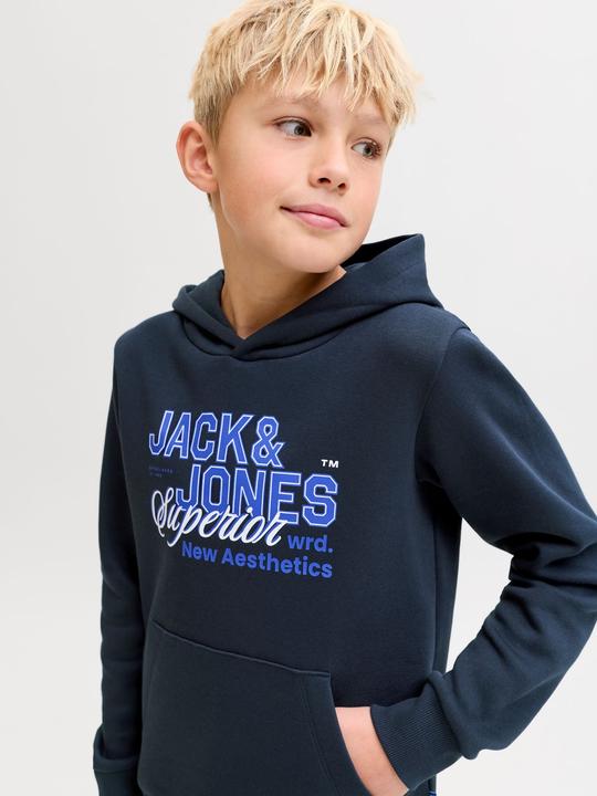 Produktbild Jack & Jones JJELOGO SWEAT HOOD 2 COL 25/26 NOOS JNR (128)
