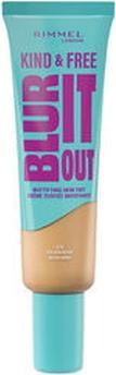 Actual product image Rimmel London Kind & Free Blur It Out Mattifying Skin Tint (210 Golden Beige)