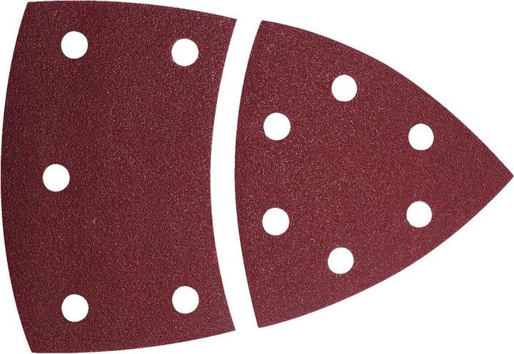 Produktbild wolfcraft 10 Haft-Schleifblätter 2-tlg. Korund K60 (60, K60)