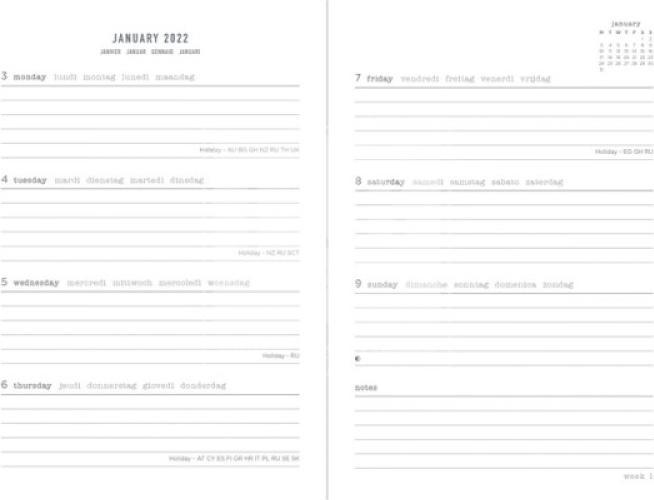 Image du produit Letts Agenda Celebrate (A6)