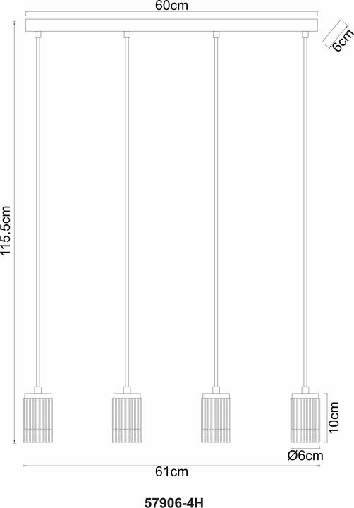 Produktbild Globo Korben (GU10)