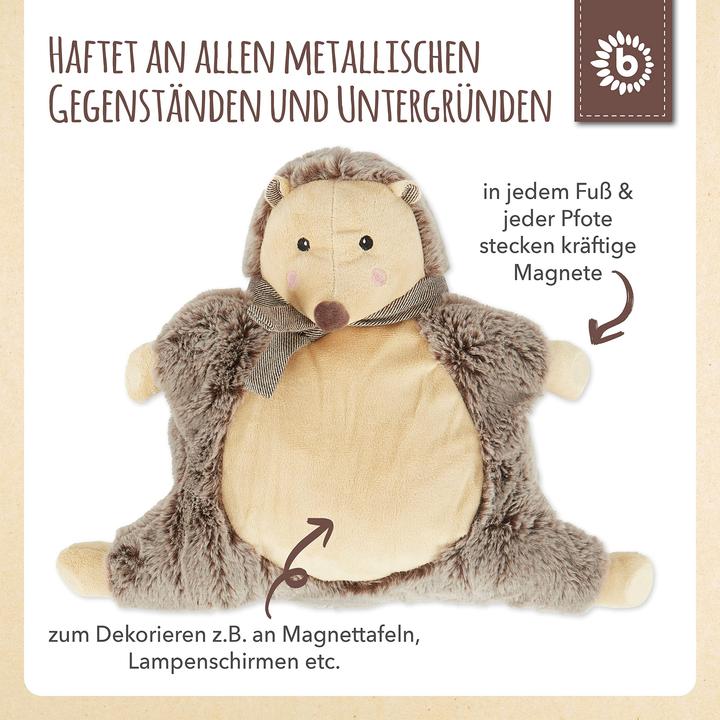 Image du produit Bieco Peluche hérisson Piksi avec aimants (30 cm)