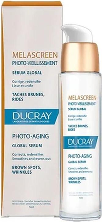 Actual product image Ducray Melascreen UV Anti-Aging Serum, 30 ml solution (30 ml, Face fluid)