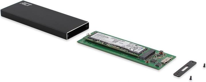 Actual product image AC1600 Storage Drive Enclosure SSD Enclosure Black M.2 (M.2)