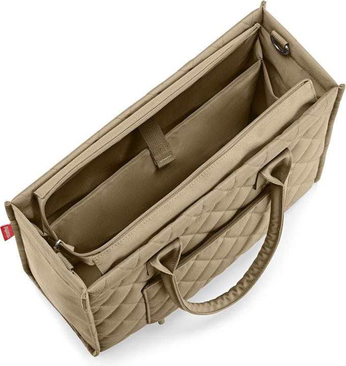 Actual product image reisenthel daily shopper business rhombus olive