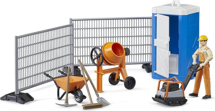 Actual product image Bruder bworld building site set