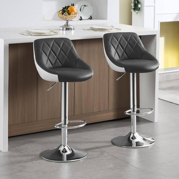 Actual product image Woltu Set of 2 bar stools