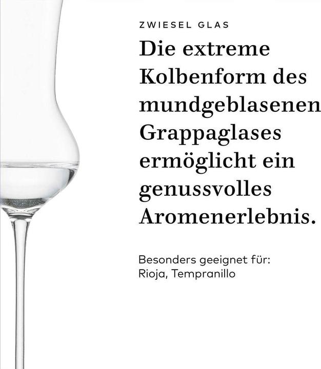 Produktbild Zwiesel Grappaglas Enoteca 155 (1.01 dl, 1x, Likörgläser + Grappagläser)