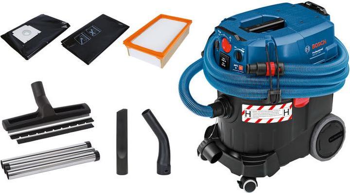 Immagine prodotto Bosch Professional Blau 06019C36W0 GAS 35 H AFC Staubsaugerset (Aspirapolvere, Aspirapolvere a umido e a secco)