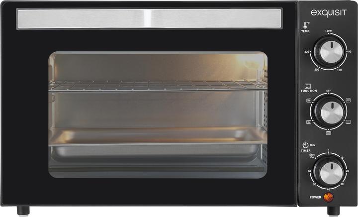Produktbild HP Autozubehör Mini-Backofen MO 3302 sw 1500 W schwarz 20 l, 8kg