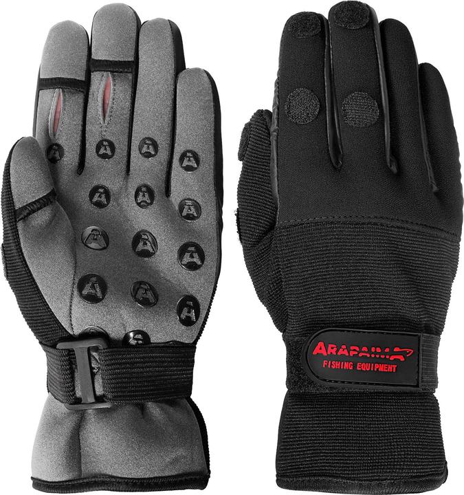 Actual product image Arapaima Fishing Equipment Neoprene Gloves (XXL)