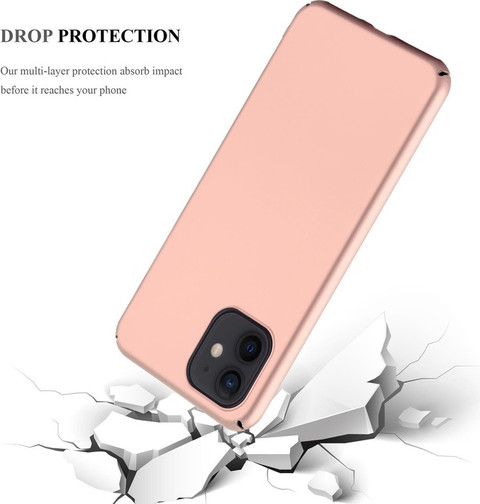 Produktbild Cadorabo Hard Cover Matt Metall Cover (Apple iPhone 12, Realme 12 Pro+)