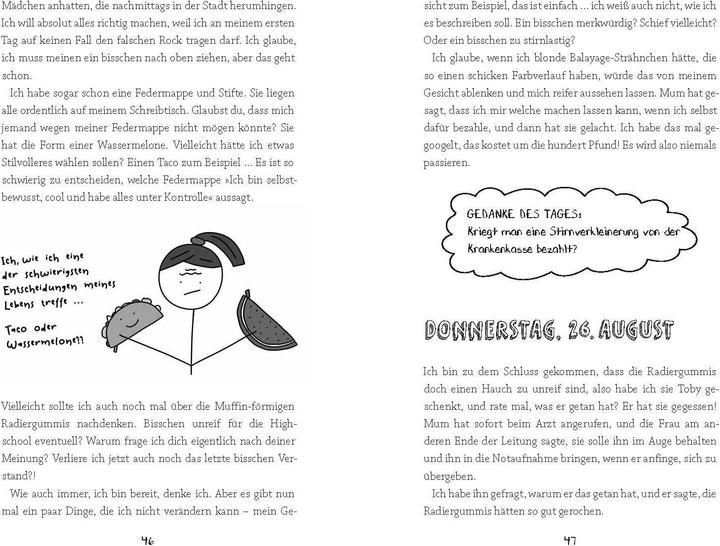 Actual product image Lottie Brooks 1: Völlig fertig vom Leben (German, Katharina Naumann, Katie Kirby, 2025)