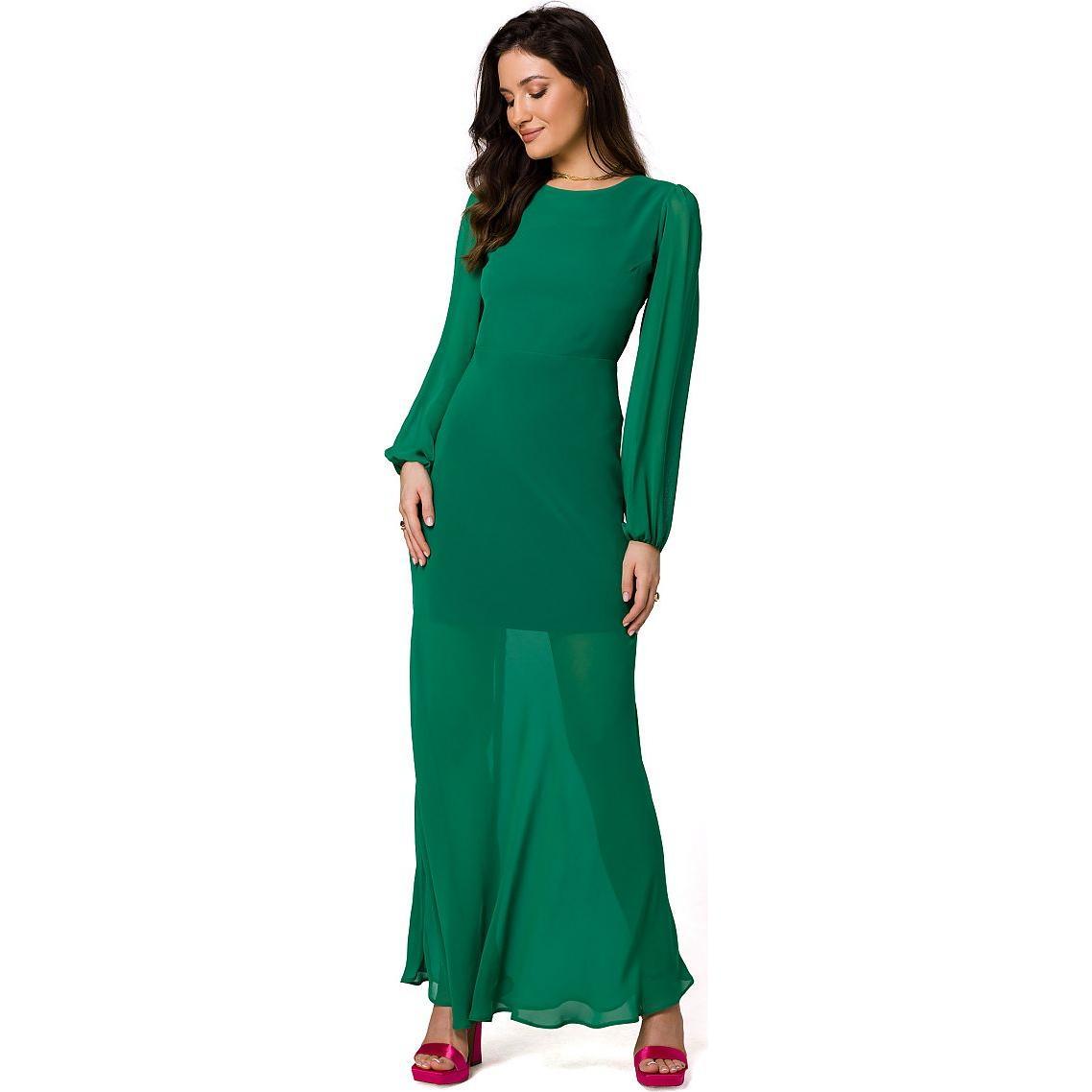 Makover, Damen, Kleider, Abendkleid, Grün, (L)