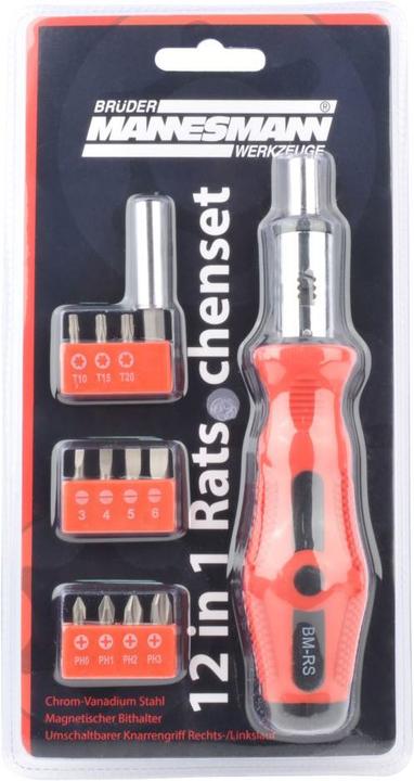 Actual product image Mannesmann Bit set 12-in-1